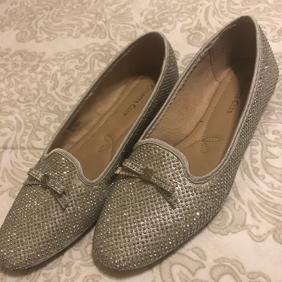 Beautiful and classic flat shoes from Charter Club size 8.5 like new - Picture 3 of 6
